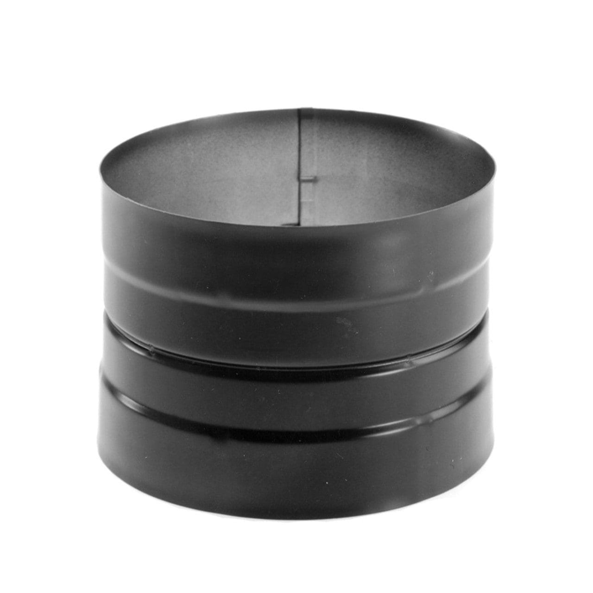 COP69048 7 in. Durablack Stovepipe Adaptor with Double Skirted