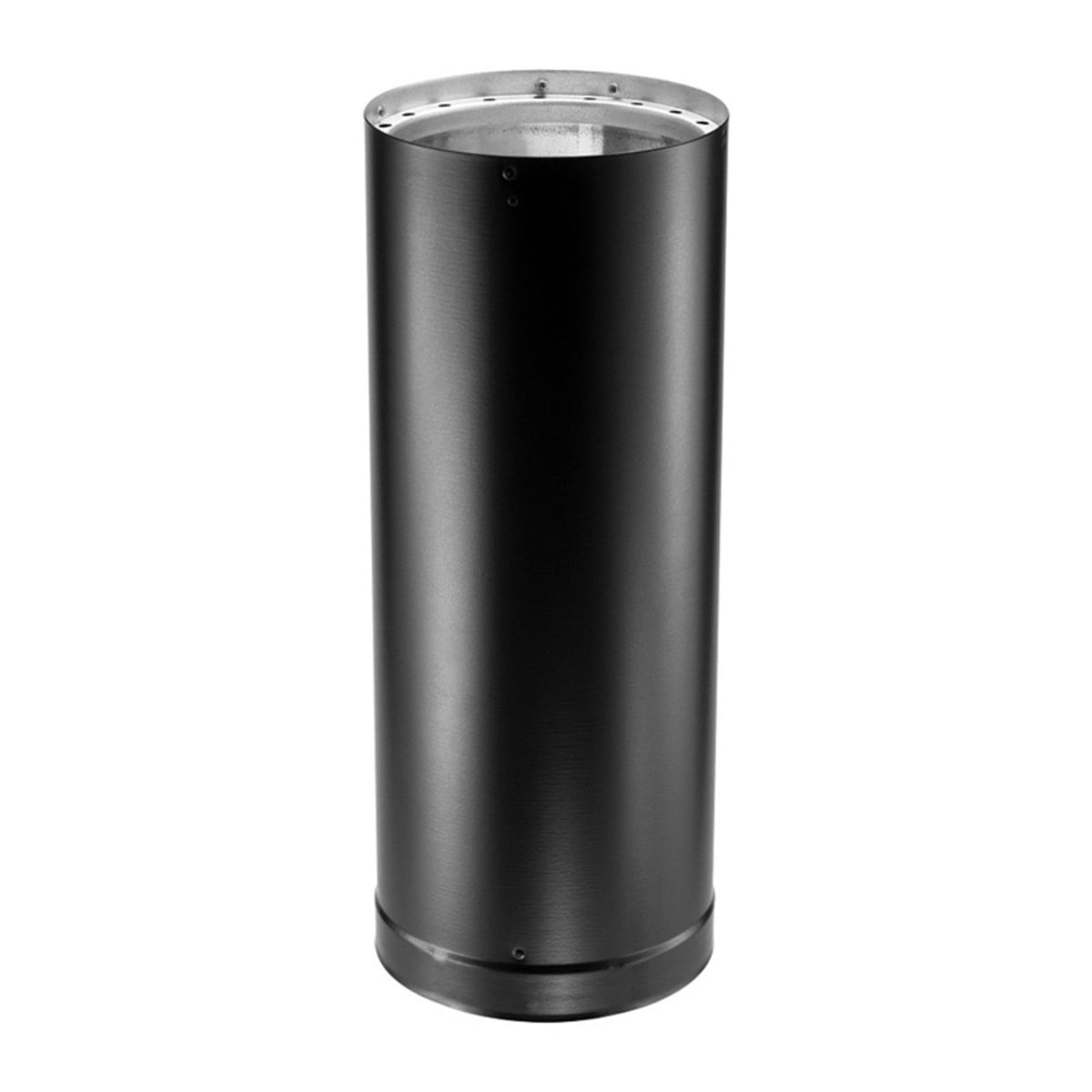 COP69105 6 in. DVL Double-Wall Black Pipe - 18 in.