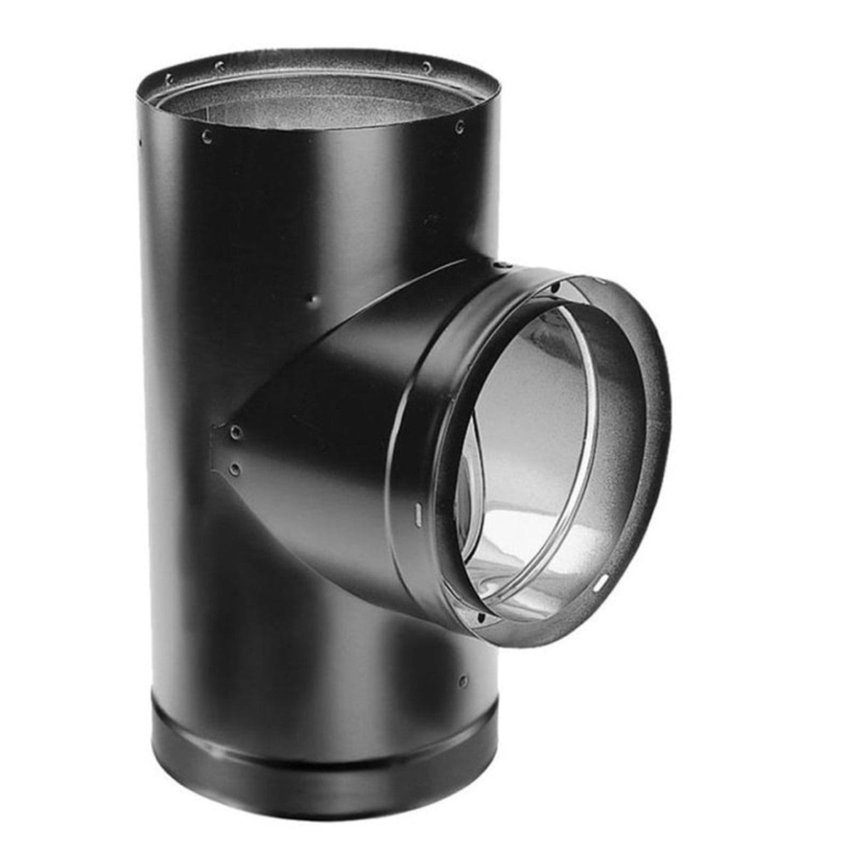 COP69122 6 in. DVL Double-Wall Tee with Cover