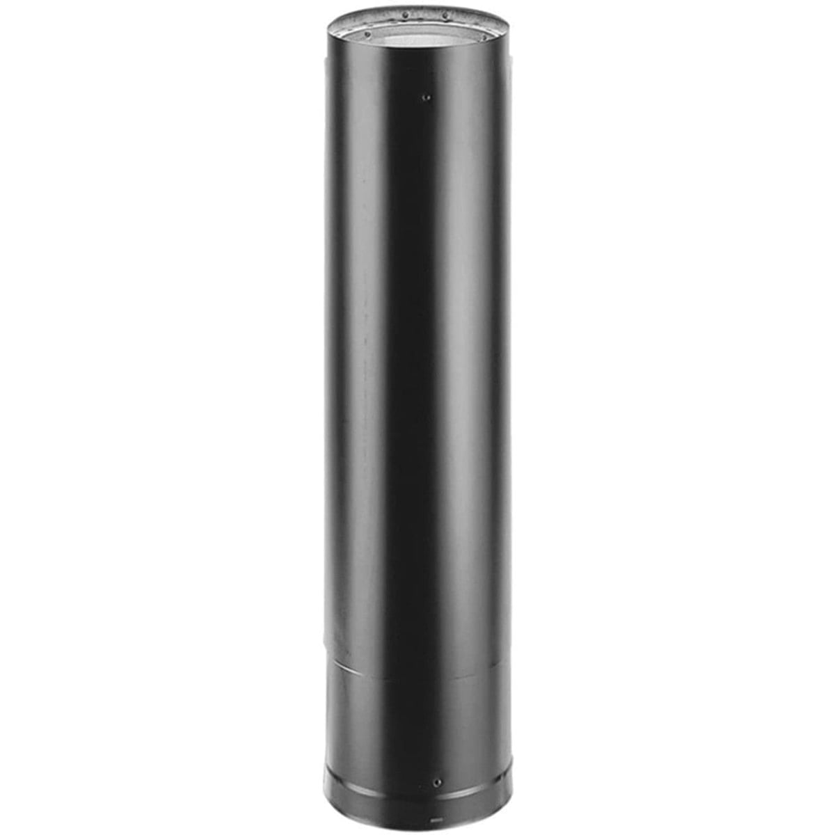 COP69177 8 in. DVL Double-Wall Black Pipe with 29-46 in. Telescoping
