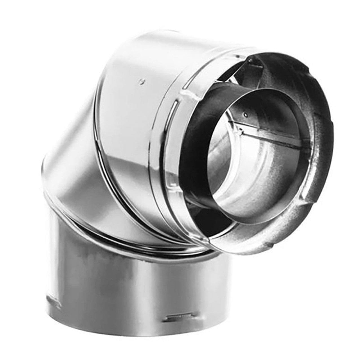 COP69403 4 x 6.62 in. Directvent Pro 90 Deg Galvanized Swivel Elbow