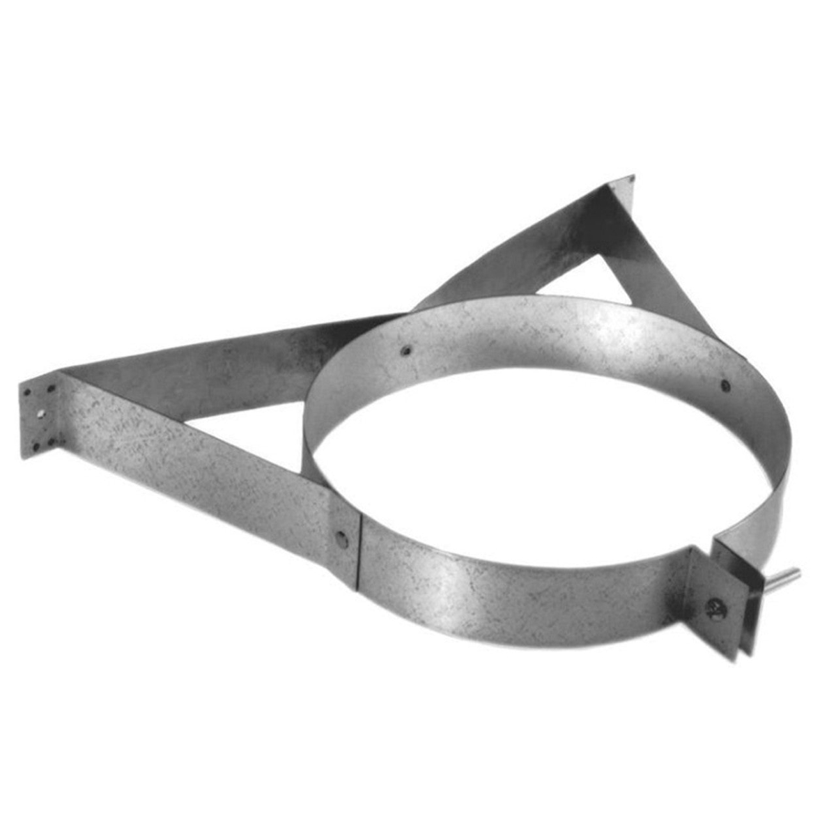 COP69840 8 in. Dura-Plus Wall Strap - Stainless Steel