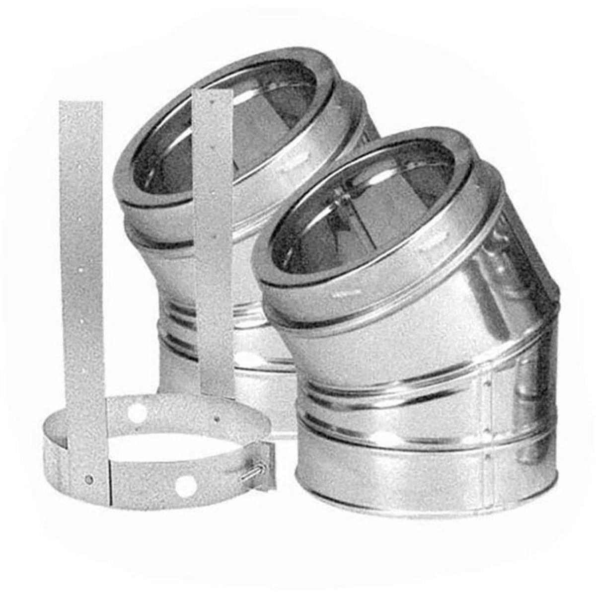 COP70628 6 in. Duratech 30 Deg Elbow Kit - Galvalume