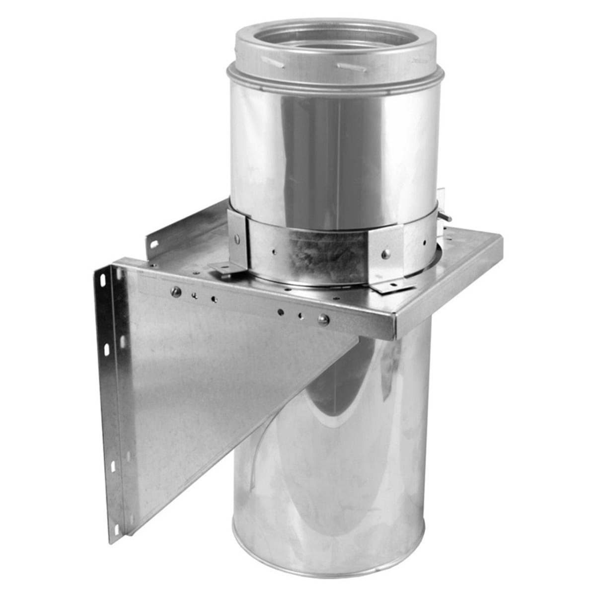 COP70631 6 in. Duratech Tee Support, Stainless