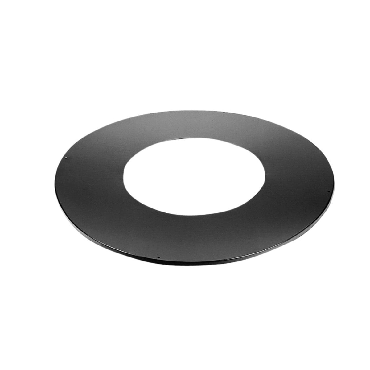 COP70752 7 in. Duratech Round Ceiling Support Trim Collar - Black