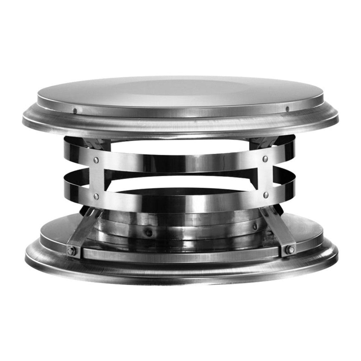 COP70845 8 in. Duratech Rain Cap - Stainless Steel