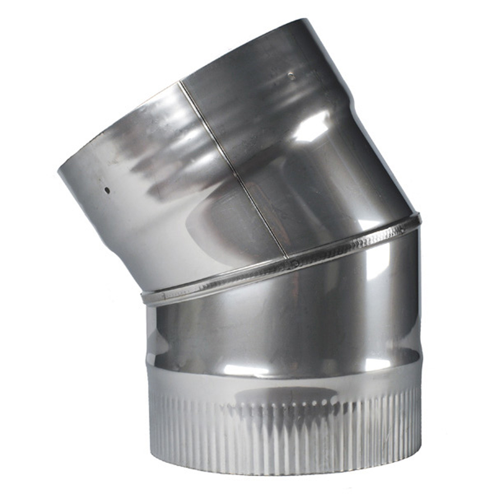 Selkirk COP21647 4610FLEX 6 in. HomeSaver Round Flex 30 Deg Corrugated Elbow
