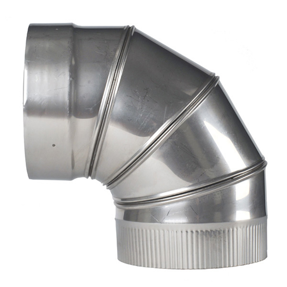 Selkirk COP21657 4614FLEX 6 in. HomeSaver Round Flex 90 Deg Corrugated Elbow