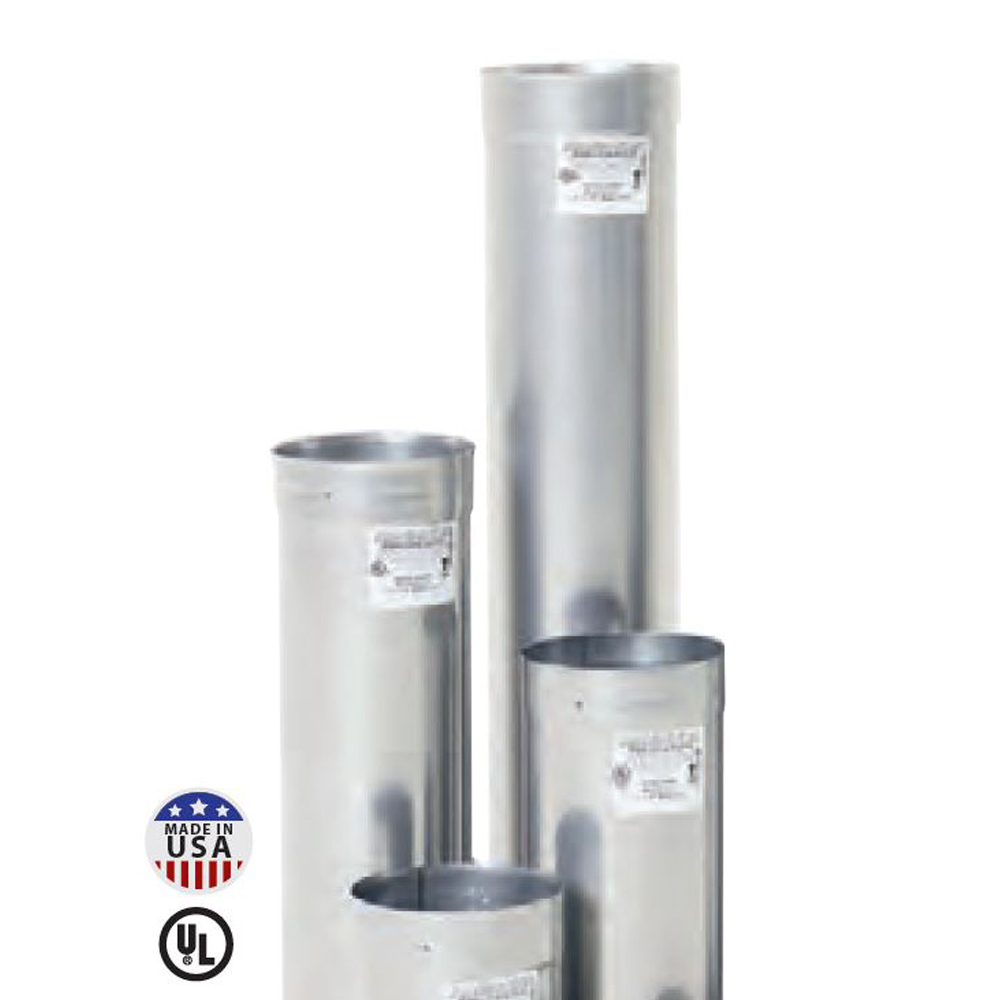 03601410 RL304-0818 - 8 x 18 in. Rhino Rigid Stainless 304L Liner