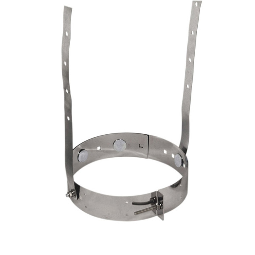03601755 VA-ELS58 - 5-8 in. Ventis Class-A All Fuel Chimney, Elbow Support, Stainless Steel Band with Galvanized Fastening Straps
