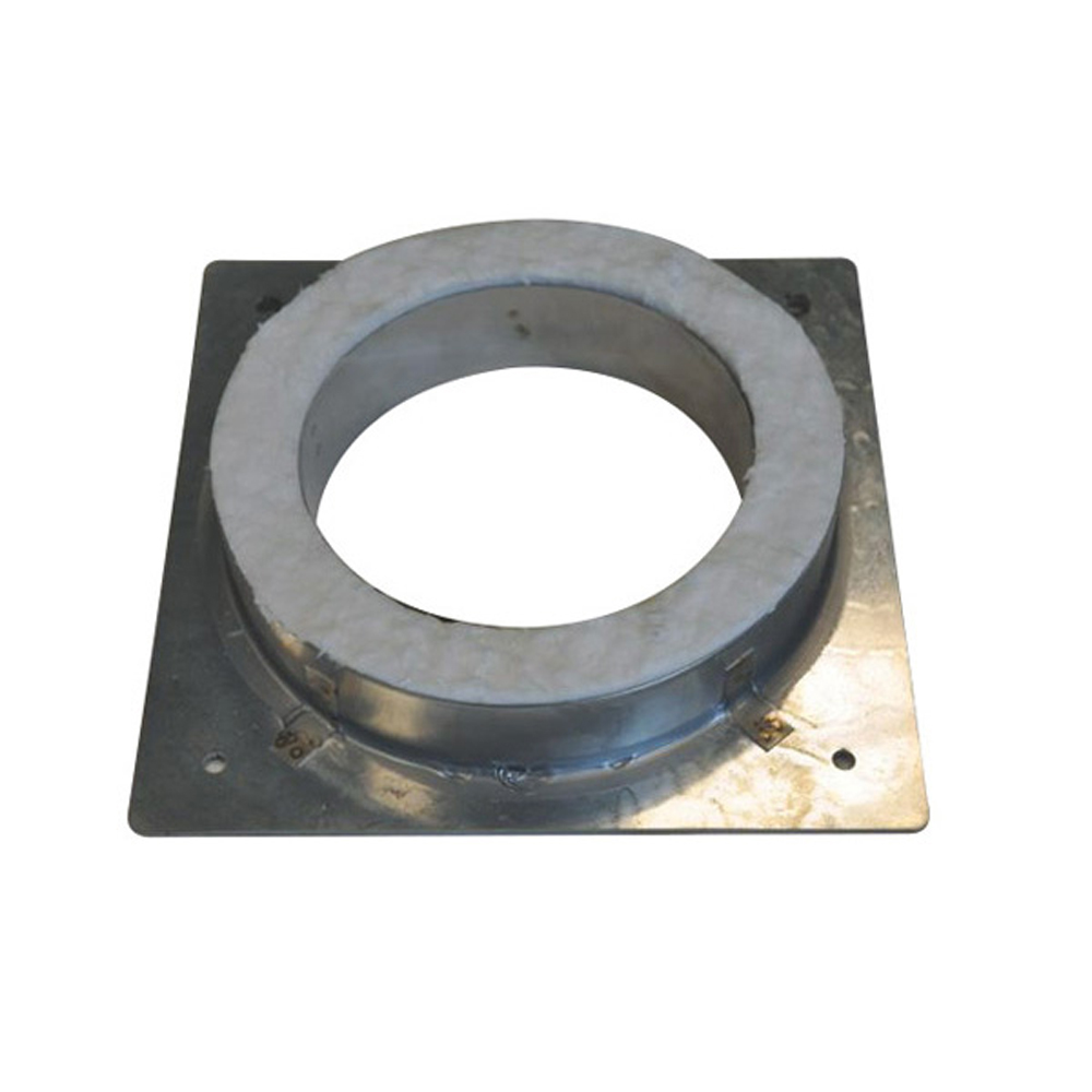 03601998 VA-AP08 - 8 in. Ventis Class-A All Fuel Chimney, Galvanized, Anchor Plate
