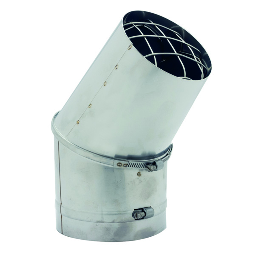 03602367 VP-JC04 - 4 in. Ventis Pellet Vent Pipe 304L Inner & Galvalume Outer, Jet Cap