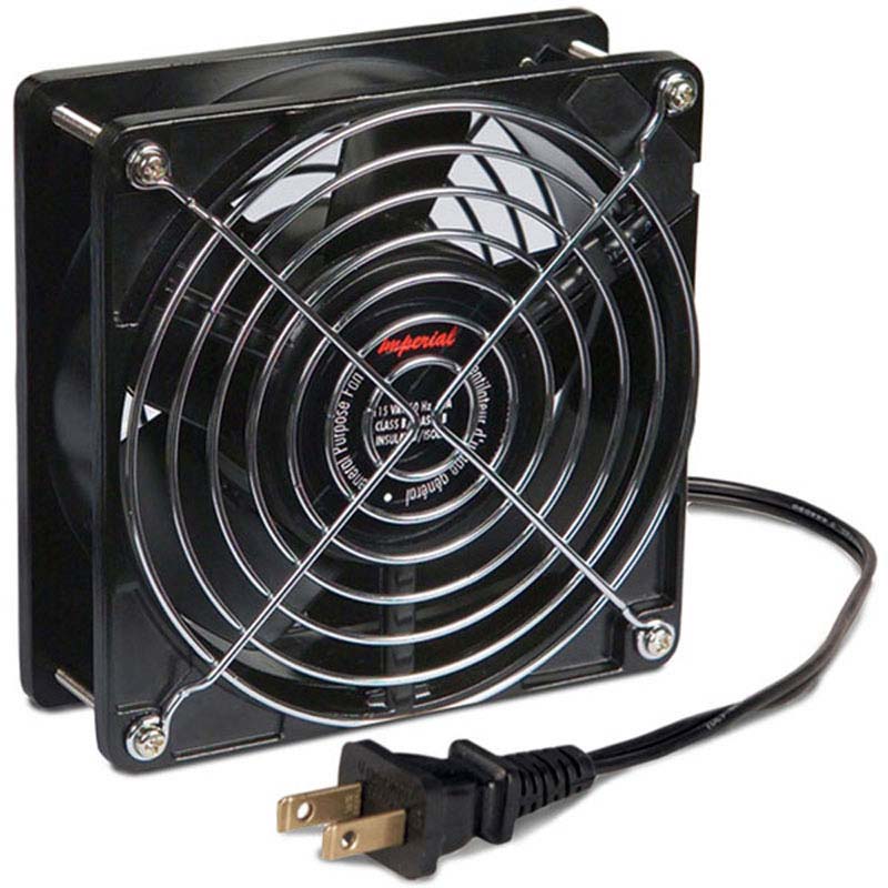 COP71925 KK0151 - 5 x 5 in. Extra-Quiet Circulator Fan, Black