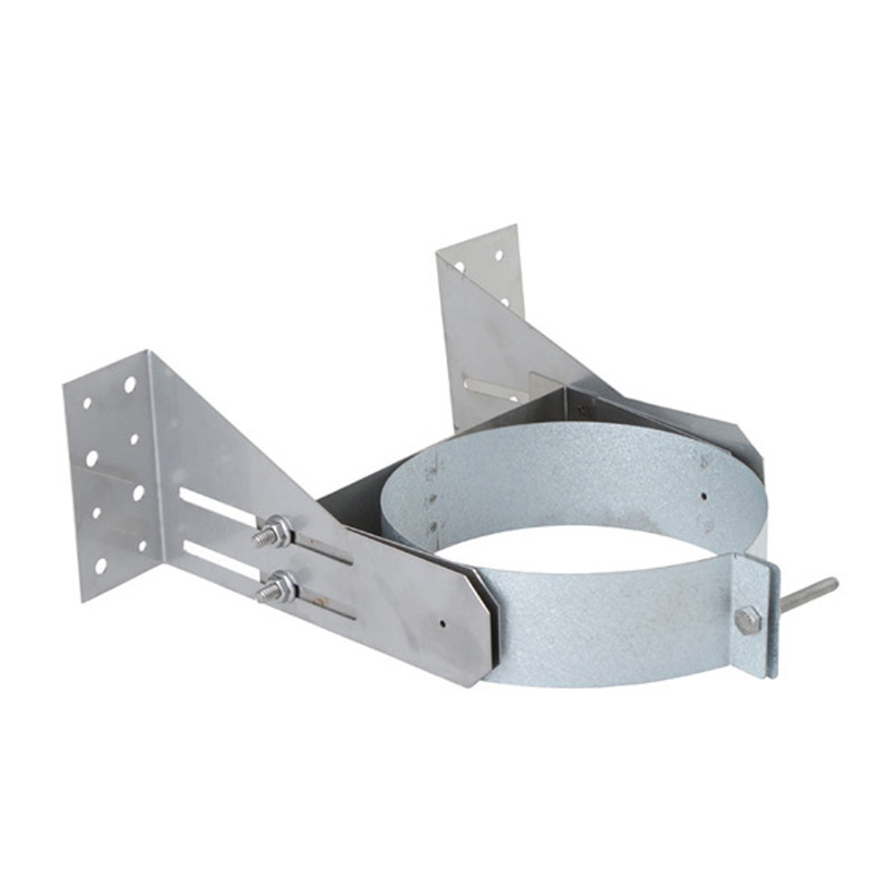 03602187 VDV-WS04 - 4 in. Ventis Direct Vent Pipe, 304L Stainless Steel, Wall Support