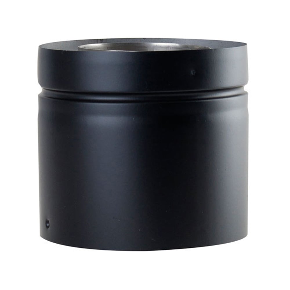 03602191 VDVB-UAA04 - 4 in. Ventis Direct Vent Pipe, Painted Black, Universal Appliance Adapter