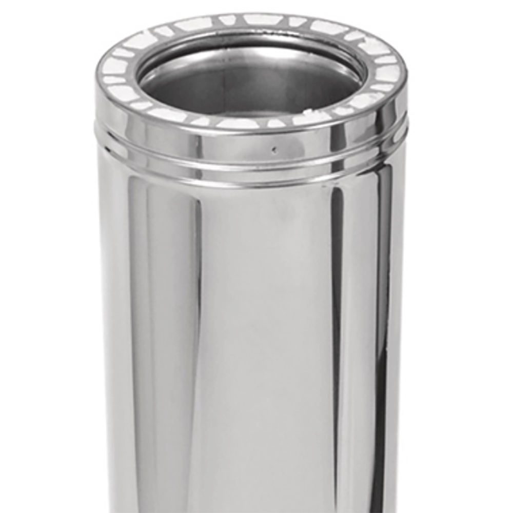 03601706 VA316-0818 - 8 x 18 in. Ventis Class-A All Fuel Chimney 316L Inner & 430 Outer