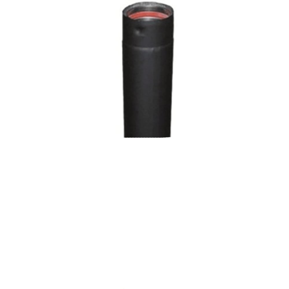 03602287 VPB-0406 - 4 x 6 in. Ventis Pellet Vent Pipe 304L Inner & Galvanized Outer, Painted Black