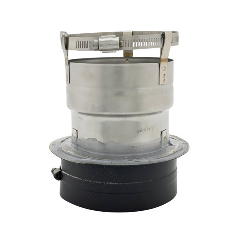 03602358 VP-FLA04 - 4 in. Ventis Pellet Vent Pipe 304L Inner & Galvanized Outer, Adapter to 4 in. Flex