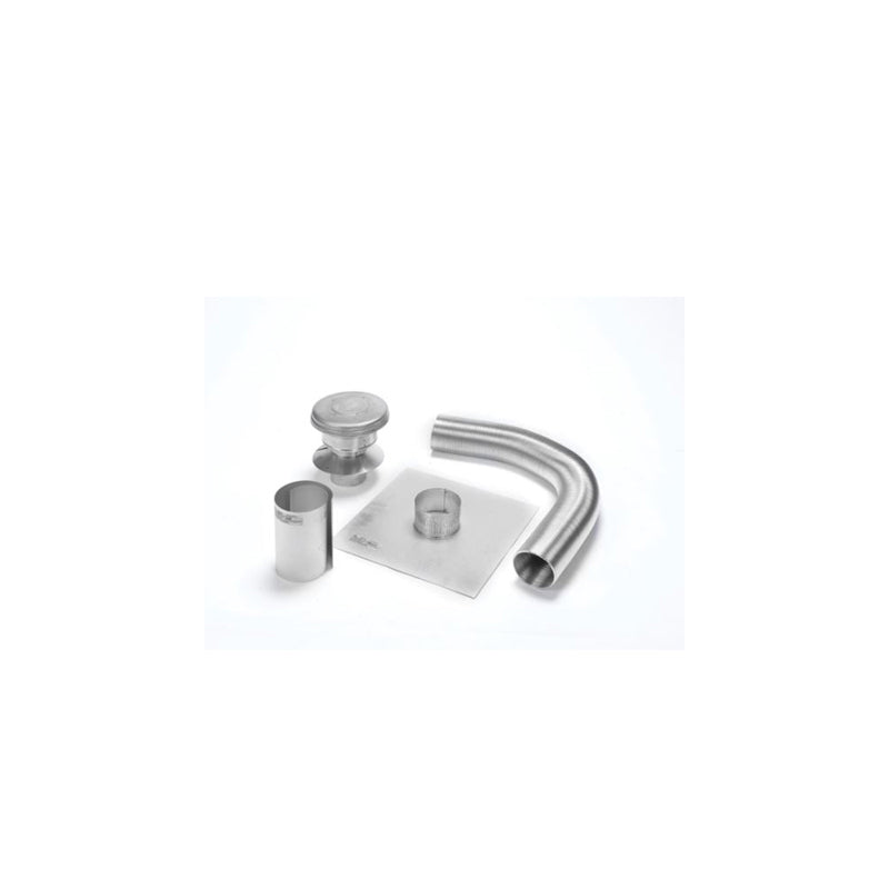 Selkirk COP77114 1740025 - 4 in. x 25 ft. Gas Relining Flexi-Liner Kit, Aluminum