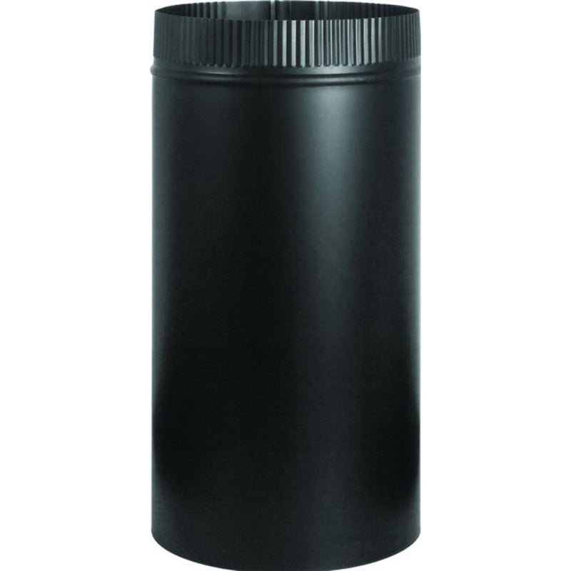 COP73815 BM0104 - 8 x 12 in. Snap-Lock Black Stovepipe