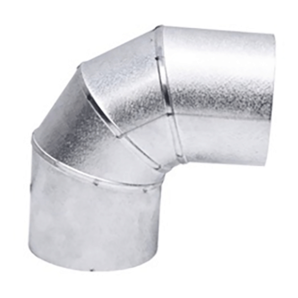 03602339 VP-EL0490 - 4 in. Ventis Pellet Vent Pipe 304L Inner & Galvanized Outer, 90 deg Elbow, Fixed