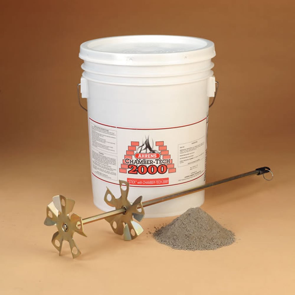 COP30250 CT2000 Ahrens Chamber-Tech 2000 Smoke Chamber Parging Mix, Buff, 30 lbs Container