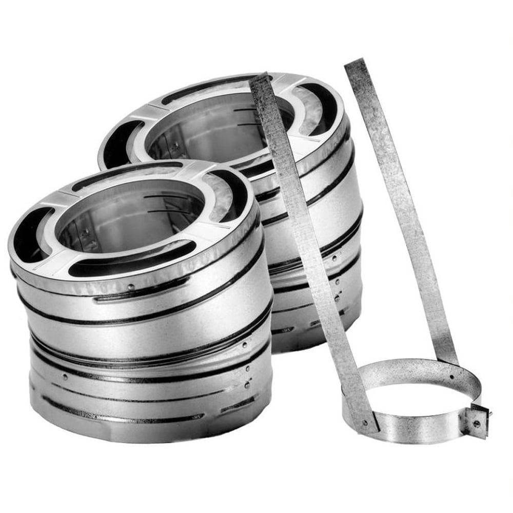00105016 8DP-E30KSS - 8 in. Duraplus 30 deg Elbow Kit, Stainless