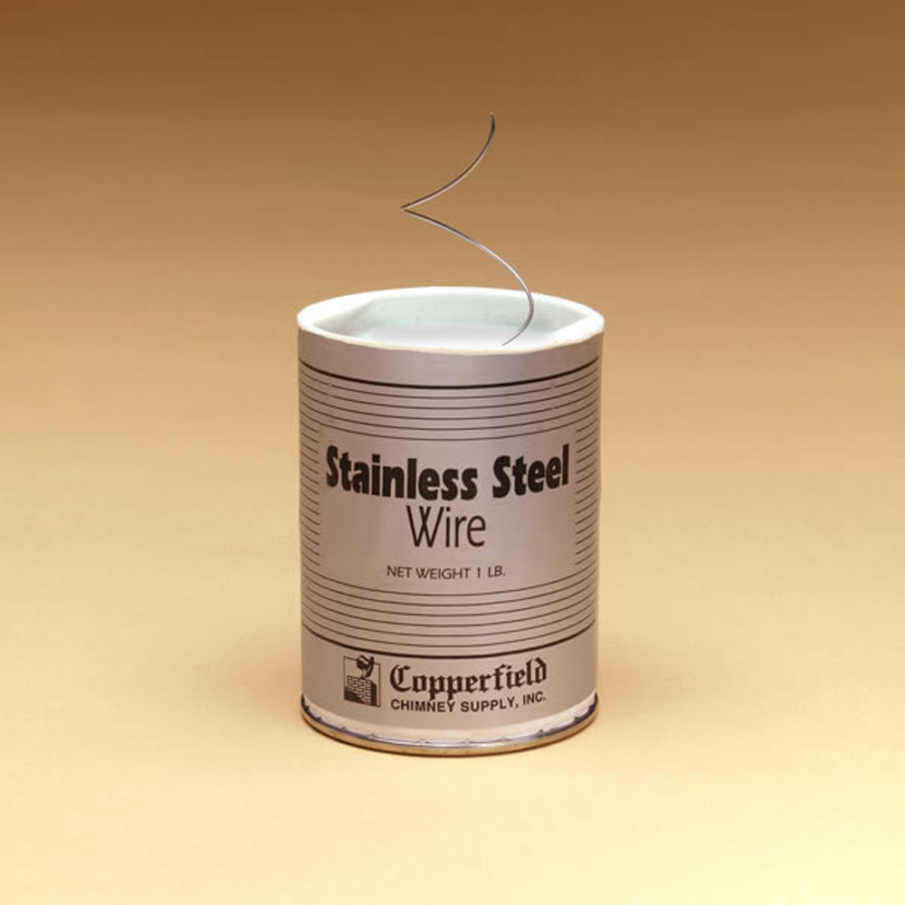 COP16100 INC-WIRE 304 Stainless Wire - 1 lbs