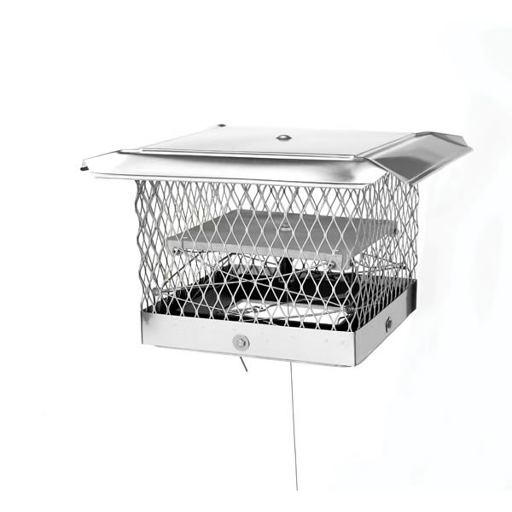 COP09503 DLTP813 8 x 13 in. Lock-Top II Chimney Cap & Damper, 0.75 in.