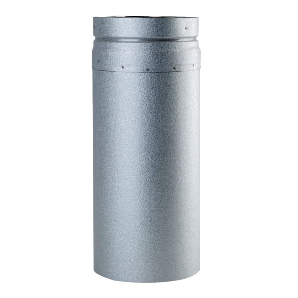 03602237 VP-0309SL - 3 x 9 in. Ventis Pellet Vent Pipe 304L Inner & Galvanized Outer, Slip Section, Unpainted