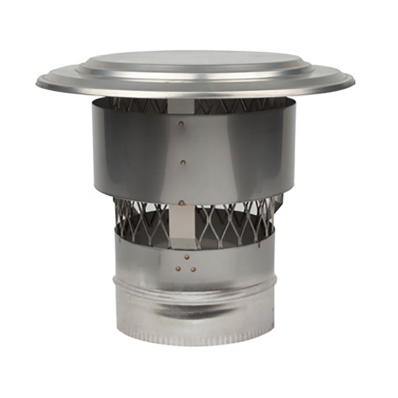 03607454 NUC - 6 in. Rigid Cap with No Screen & Windguard - CNSRGD6