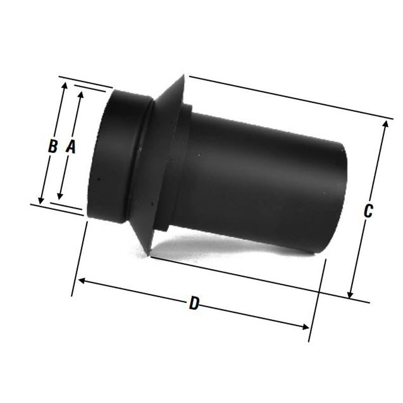 Selkirk COP77355 DSP6MA - 6 in. DSP Double-Wall Masonry Adaptor