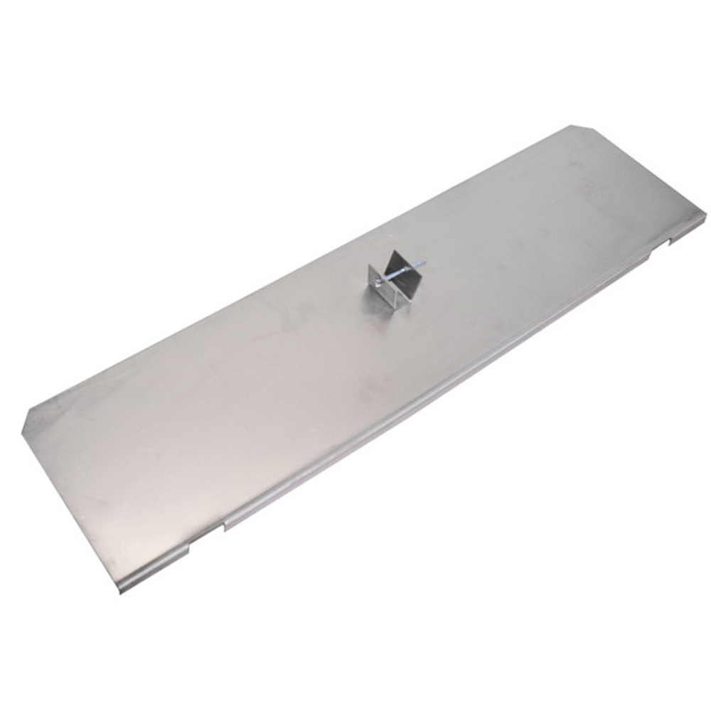 03602902 CHN36.25X5 - 36.25 x 5 in. Stainless Center Handle Damper Plate