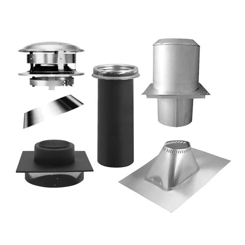 Selkirk COP77962 208620 - 8 in. Ultra-Temp Flat Ceiling Support Kit for Stainless or Galvalume