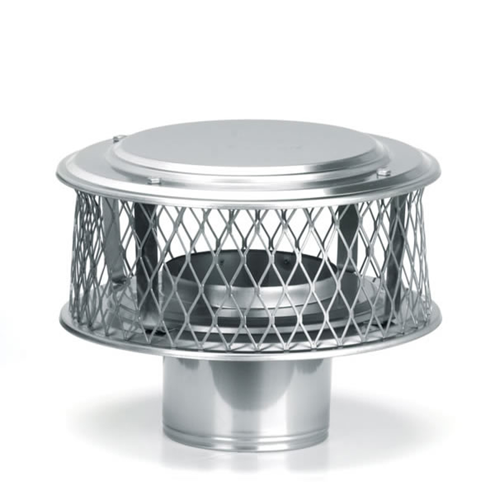 COP13868 9 in. Homesaver Guardian Cap, 304-Alloy, 0.75 in. Mesh