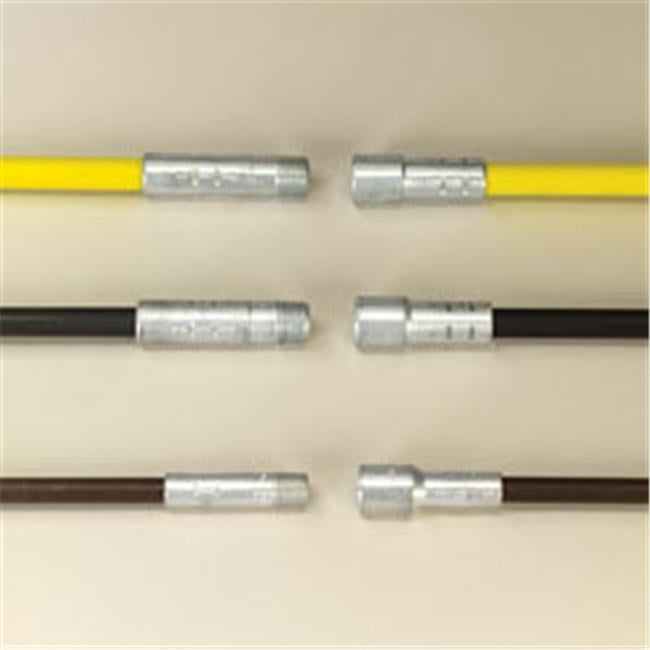 Picture of 3573271 6 ft. x 0.25 in. Light-Duty Fiberglass Chimney Cleaning Rod - Brown&#44; NPT