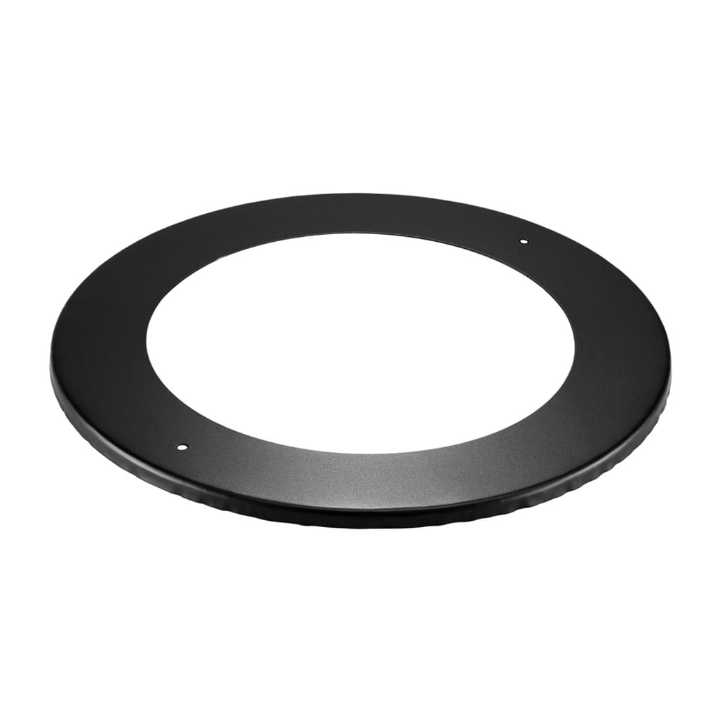 114992 10 dia. Type B Gas Vent Storm Collar - Black