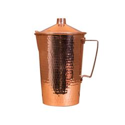 Picture of COPPER PITCHER WITH LID 7.75X6.25X10.5 G20 BRIGHT