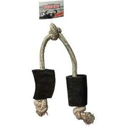 QT01534 24 in. Buffalo Horn Rope Toy