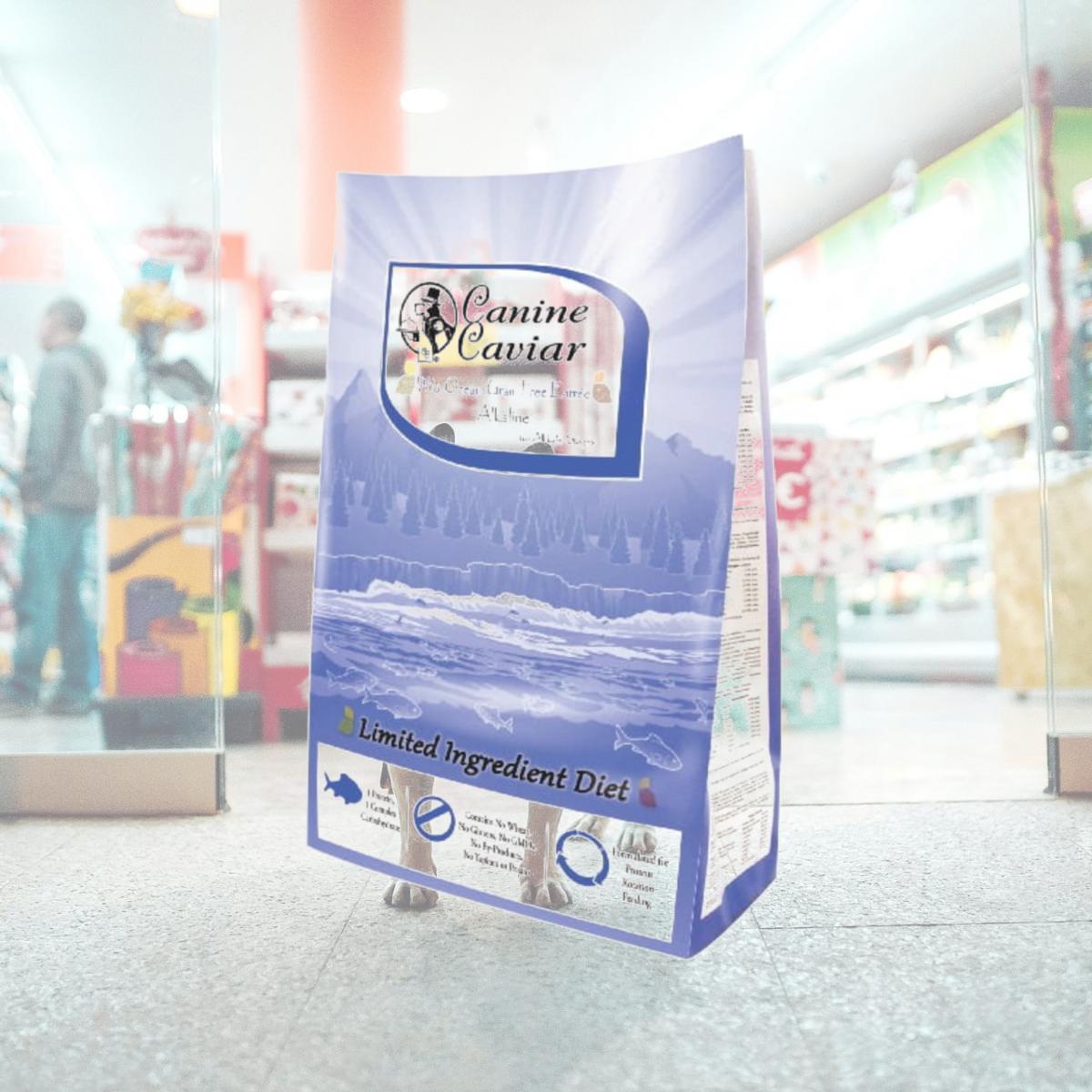 Picture of Canine Caviar CC80104 Herring Wild Ocean Holistic Grain Entree All Life Stage Dry Dog Food 24 lbs Bag