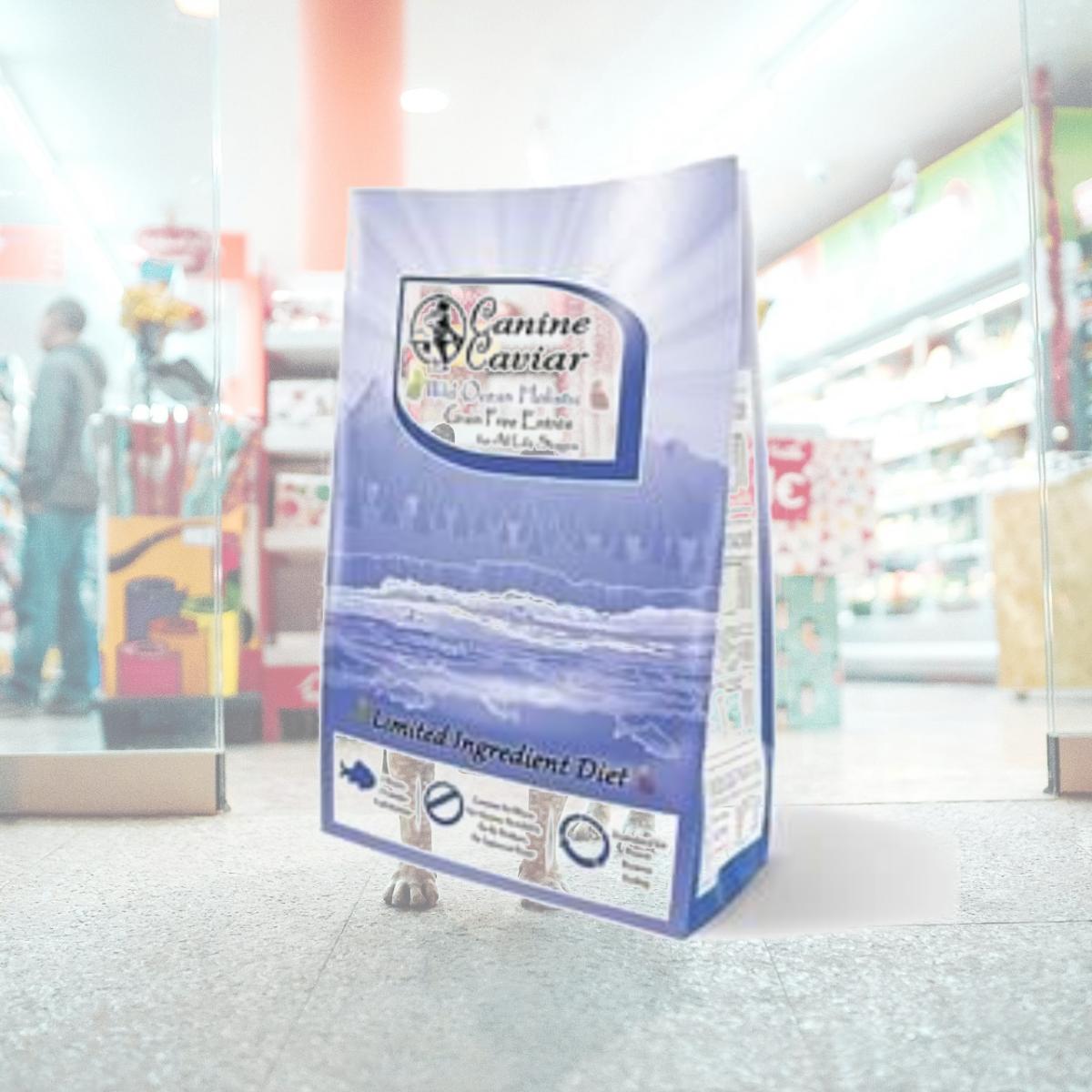 Picture of Canine Caviar CC80105 Herring Wild Ocean Holistic Grain Entree All Life Stage Dry Dog Food 11 lbs Bag