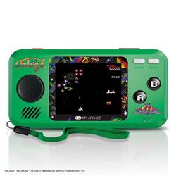 Picture of dreamGEAR DGUNL3244 My Arcade Galaga Pocket Player Video Game - Green