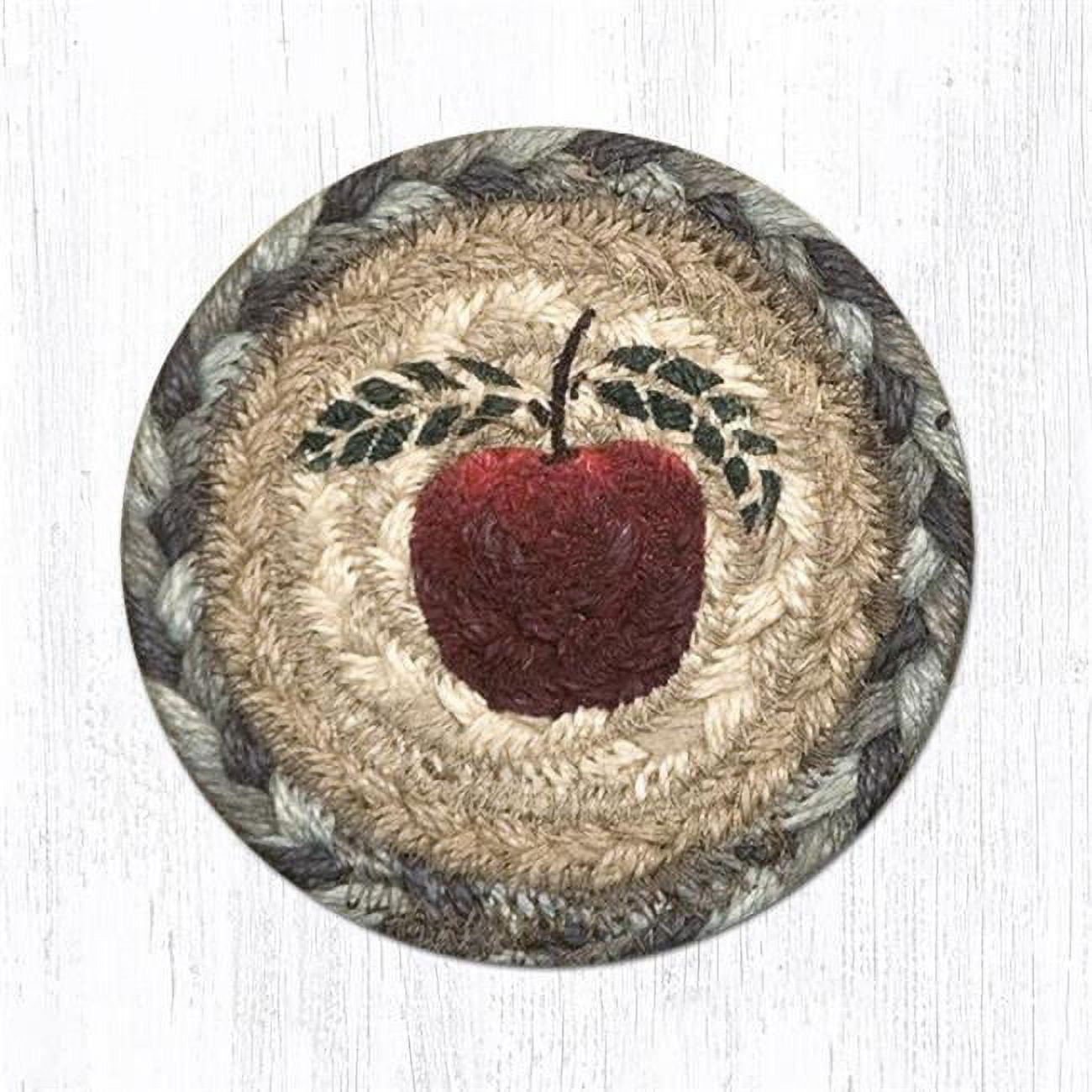 5 x 5 in. Apple Printed Round Coaster