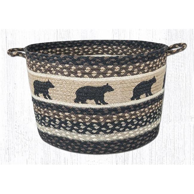 Picture of Capitol Importing 38-UBPMD313CB 13 x 9 in. Cabin Bear Printed Utility Basket