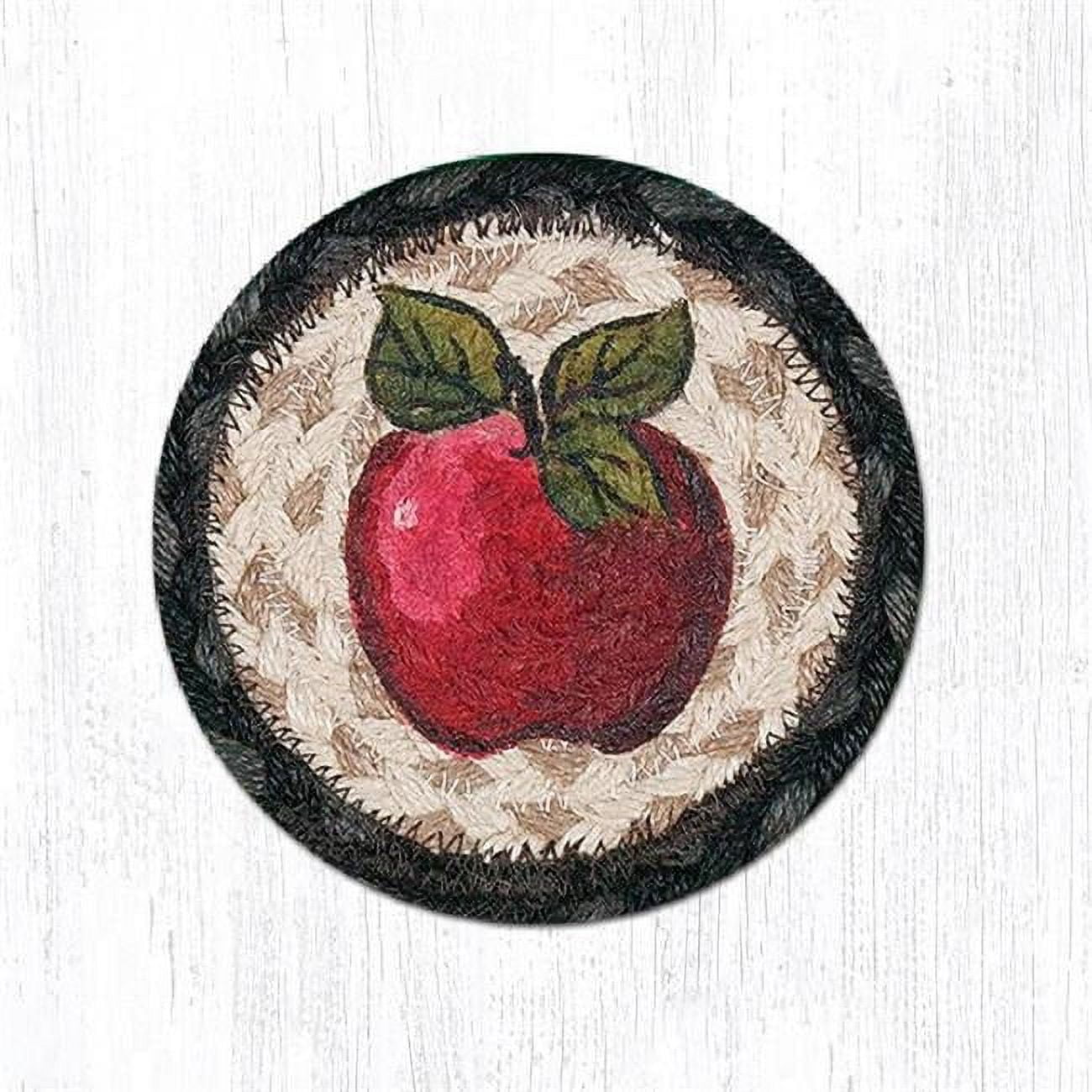 5 x 5 in. Apple Printed Round Coaster
