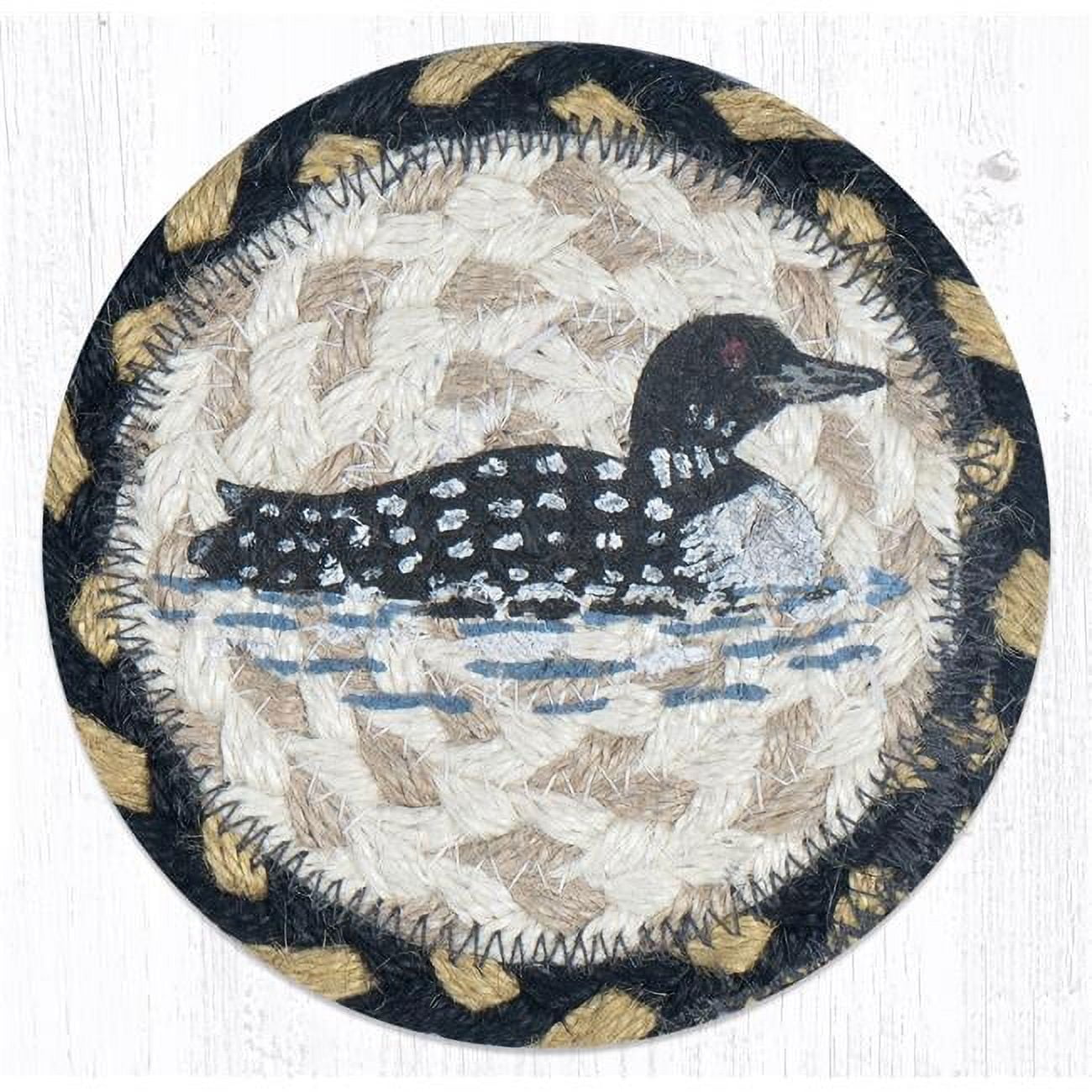 Picture of Capitol Importing 31-IC043L 5 x 5 in. IC-43 Loon Printed Coaster