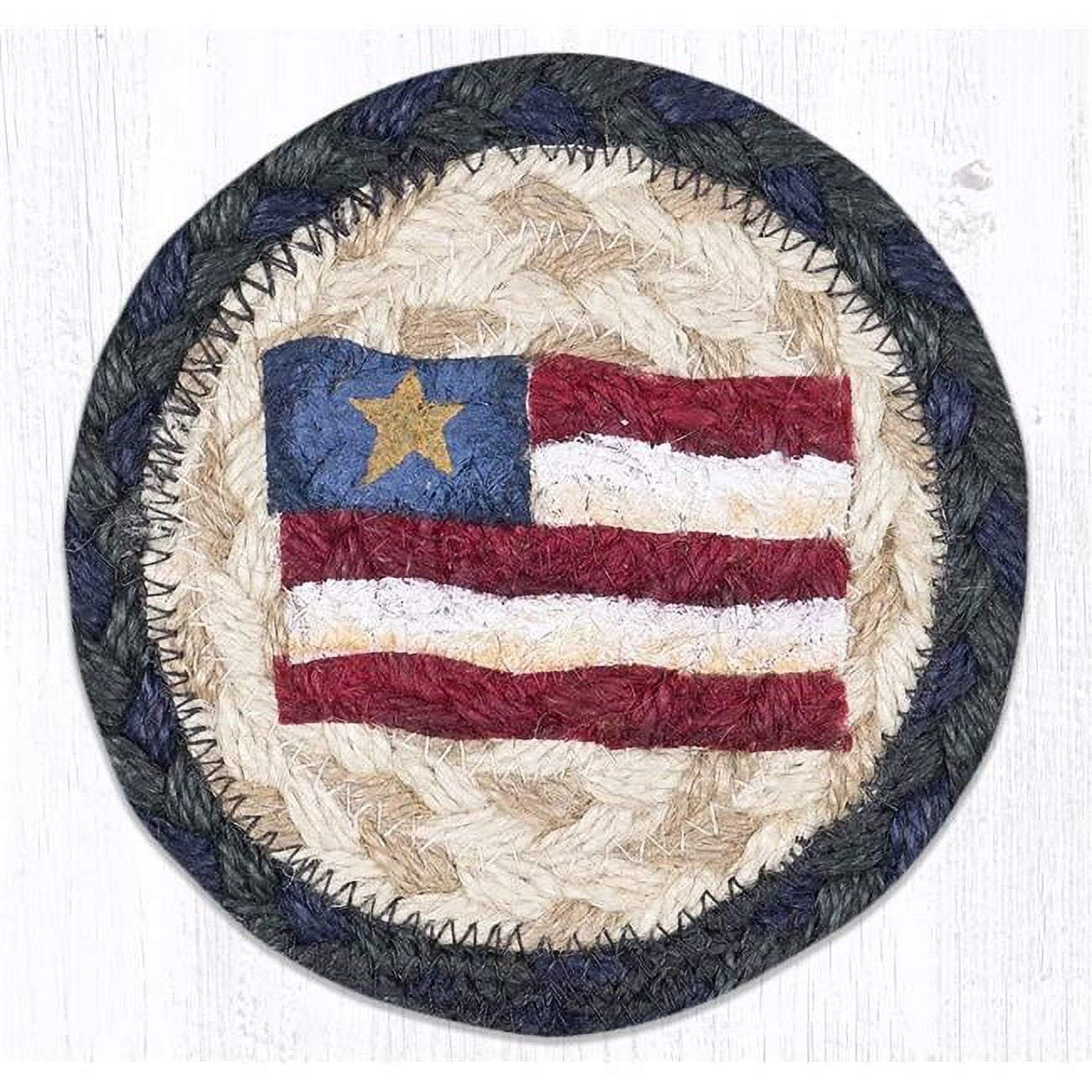 Picture of Capitol Importing 31-IC015PSF 5 x 5 in. IC-15 Primitive Star Flag Printed Coaster