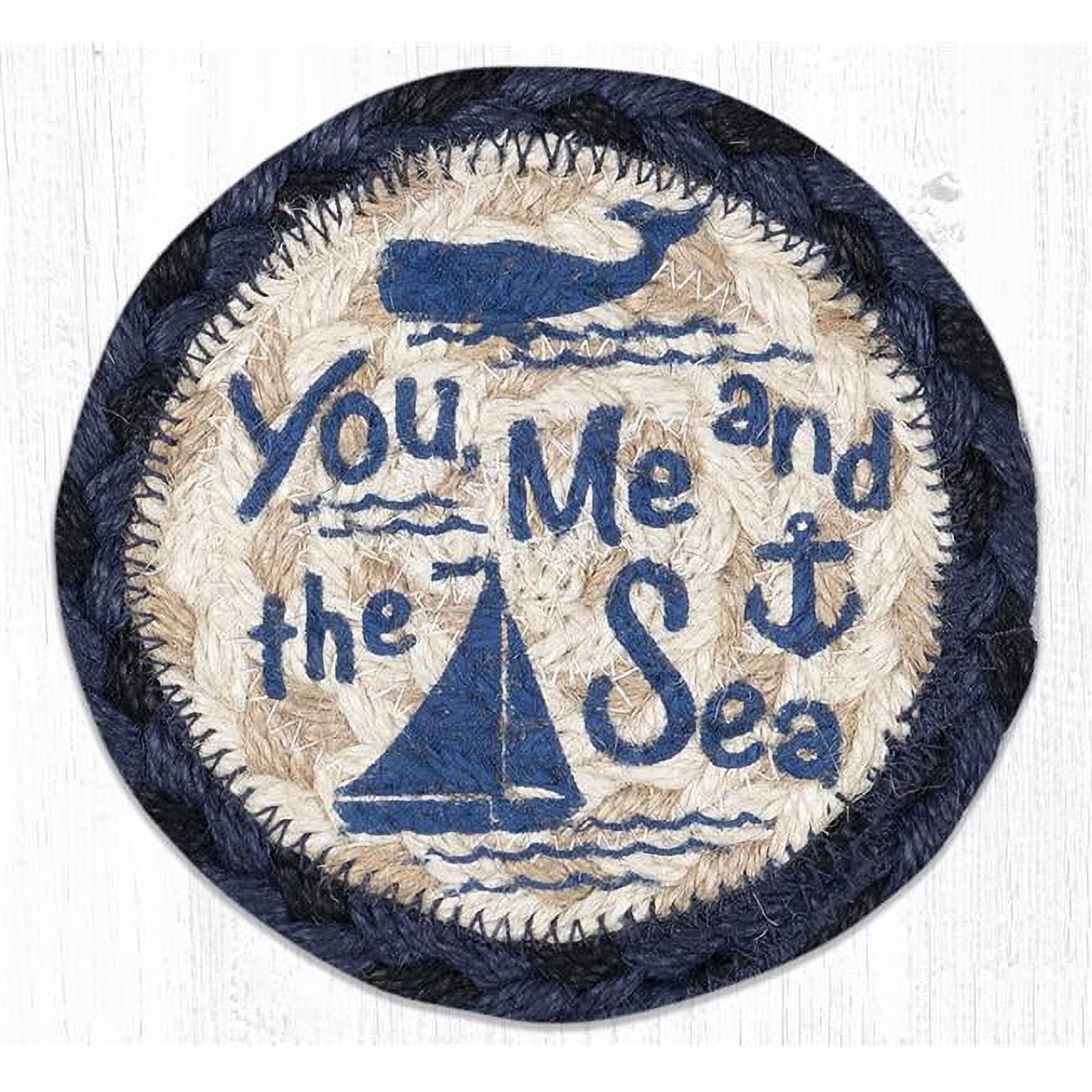 Picture of Capitol Importing 31-IC079YMS 5 x 5 in. IC-79 You, Me & the Sea Printed Coaster