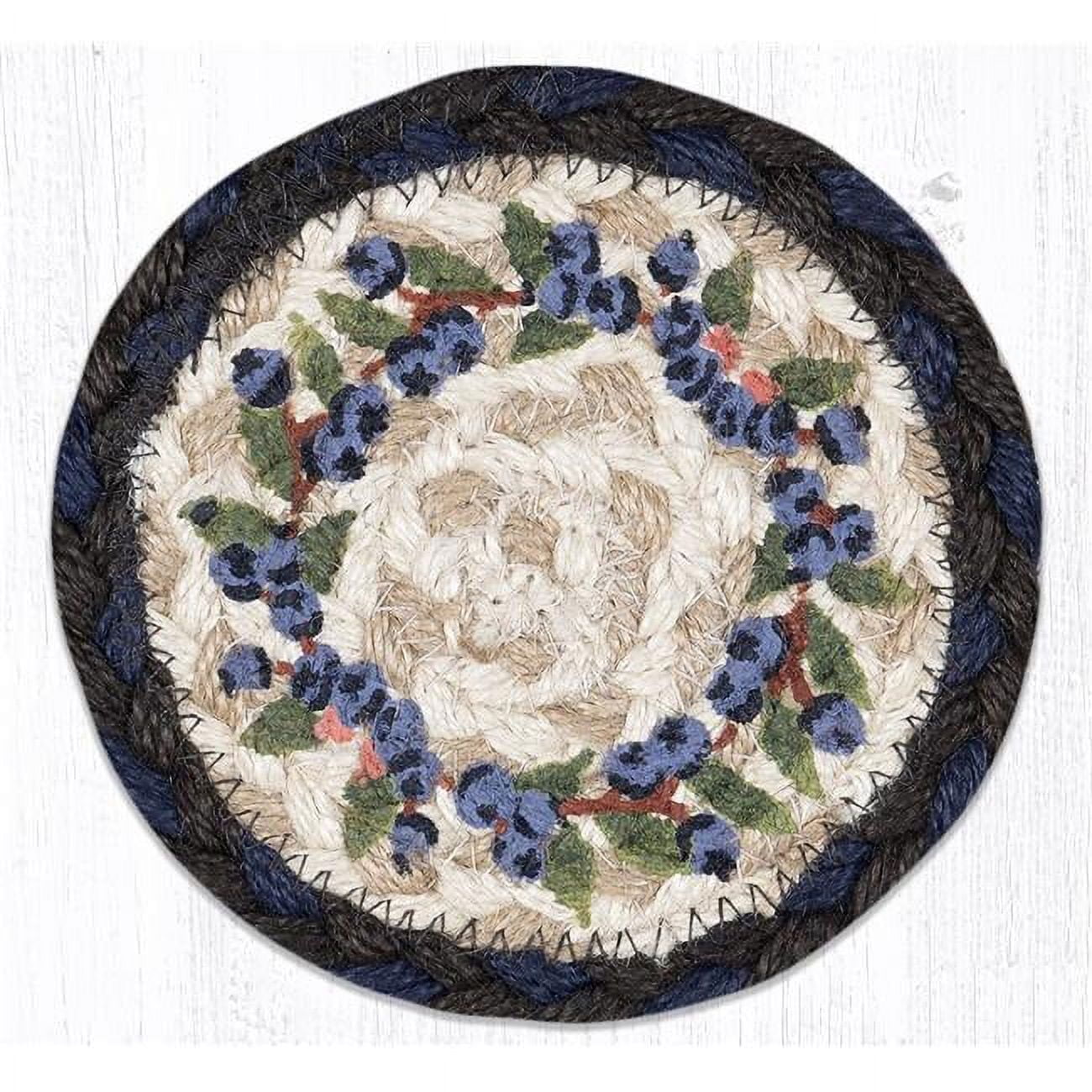 Picture of Capitol Importing 31-IC312BV 5 x 5 in. IC-312 Blueberry Vine Printed Coaster
