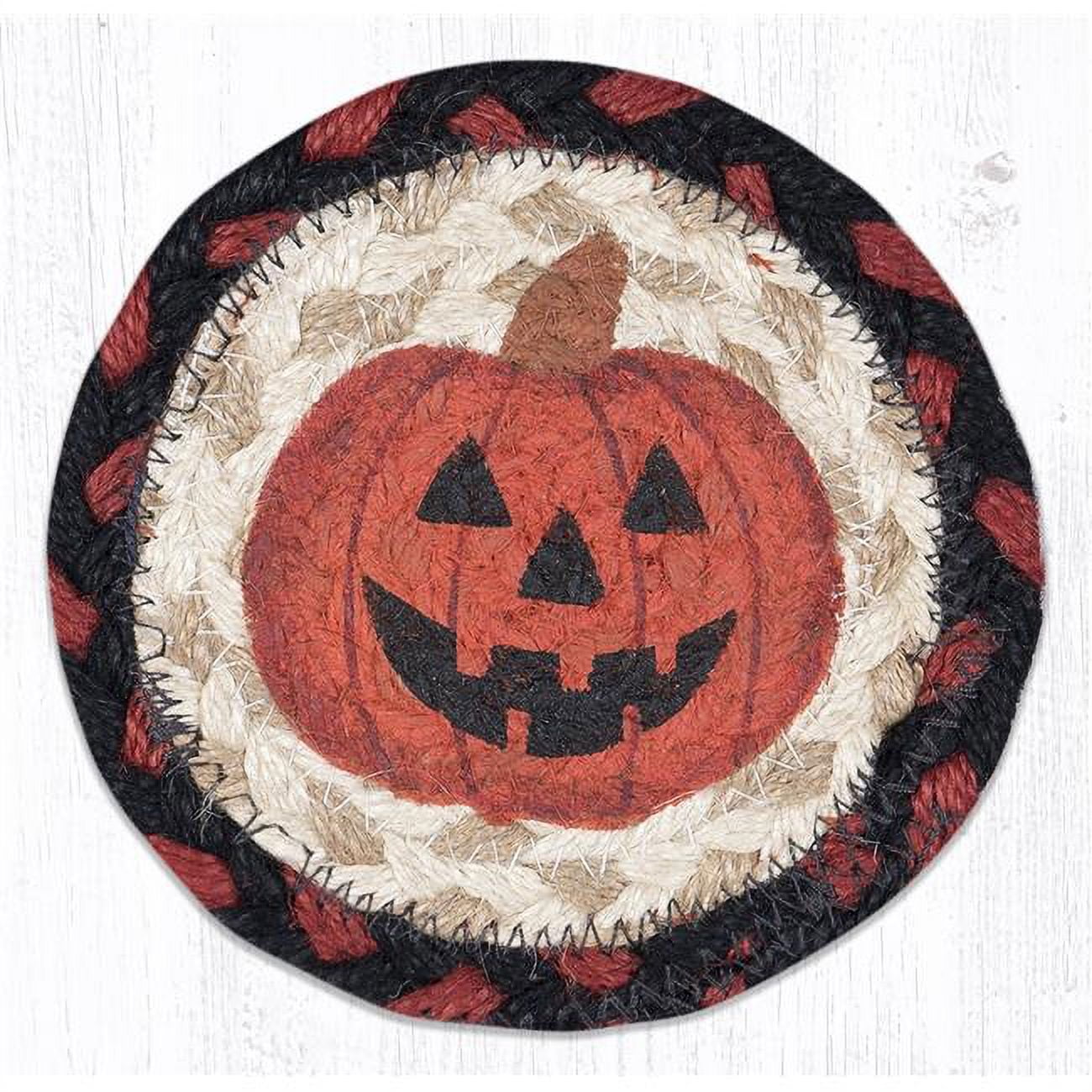 Picture of Capitol Importing 31-IC590JOL 5 x 5 in. IC-590 Jack-O-Lantern Printed Coaster
